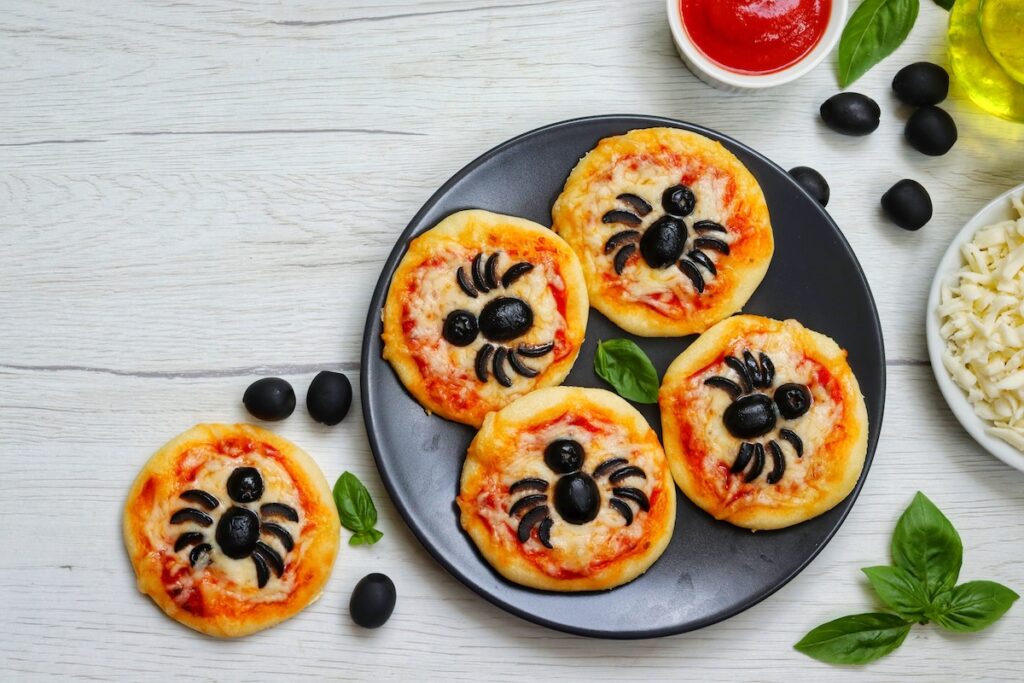 Pizzette di Halloween Sole